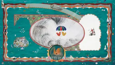 Prantik Chattopadhyay (Artist), This Is Not The Sum Of Five Rupees, 2005, Painting
