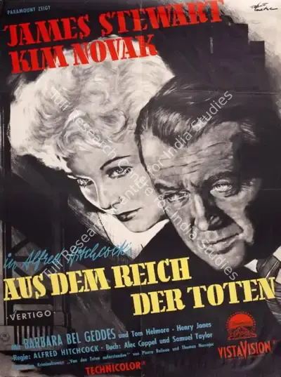 Rolf Goetz (Poster Designer), Vertigo (1958), 1958, Poster