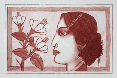 Lalu Prasad Shaw (Artist), Untitled, Drawing
