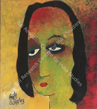 Ratnakar Ojha (Artist), Untitled, Painting