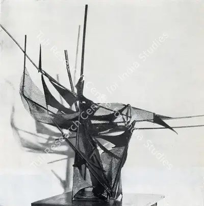 Pilloo Pochkhanawala (Artist), Aflame, Sculpture