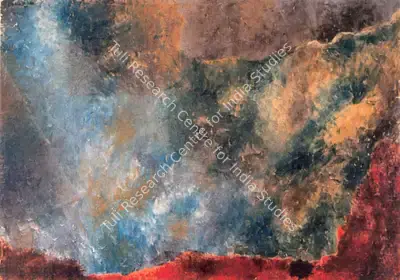 Akbar Padamsee (Artist), Metascape, 1972, Painting