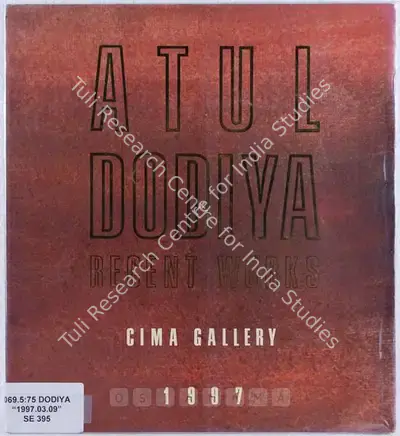 Atul Dodiya (Artist), Atul Dodiya, 1997, Solo Exhibition Catalogue