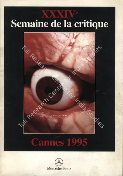 Michel Ciment (President), Festival de Cannes, 1995, International Film Festival Catalogue