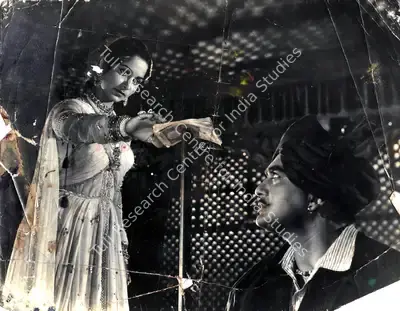 Apurba Bhattacharjee (Cinematographer), Mujhe Jeene Do, 1963, Photographic Still