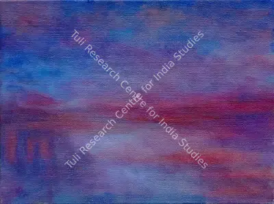 Ruma Nowaz (Artist), Fading of the Light, Painting