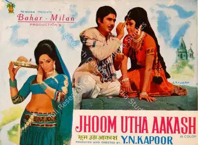 Y.N. Kapoor (Producer), Jhoom Utha Aakash, 1973, Song-Synopsis Booklet