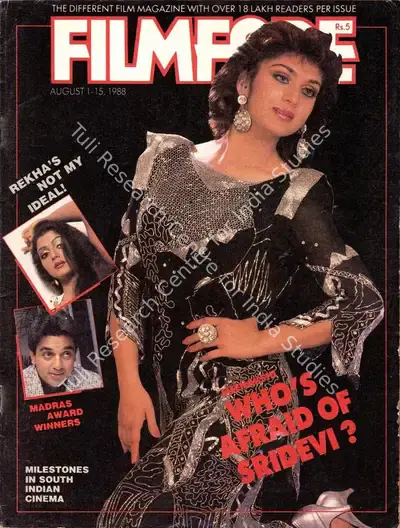 Rauf Ahmed (Editor), Filmfare, 1988, Magazine