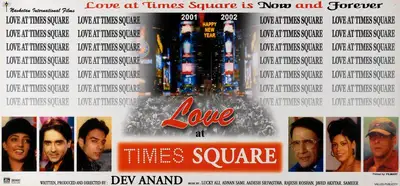 Dev Anand (Producer), Love At Times Square, 2003, Lobby Card