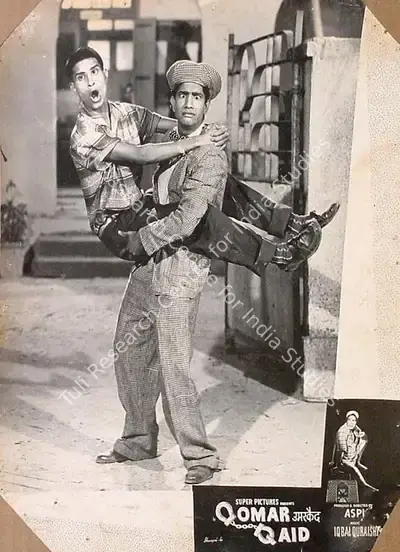Aspi Irani (Producer), Oomar Qaid, 1961, Lobby Card