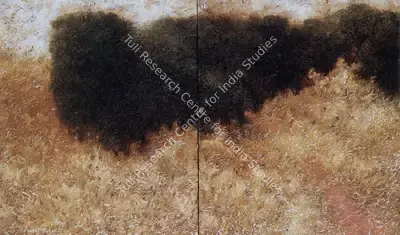 Paramjit Singh (Artist), Diptych, 1997, Painting