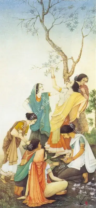 Pranay Ranjan Roy (Artist), Festival of Spring, Painting