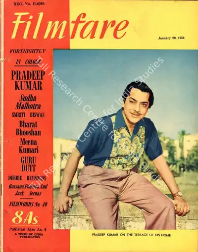 C.R. Mandy (Editor), Filmfare, 1956, Magazine