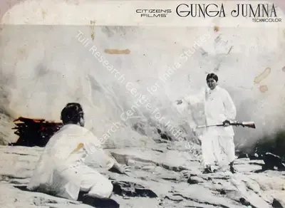 V. Babasaheb (Cinematographer), Gunga Jamuna, 1961, Lobby Card