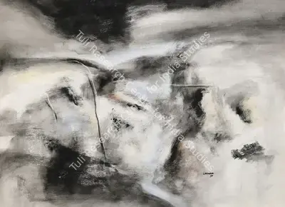 Laxman Shreshtha (Artist), Untitled, 1990, Painting