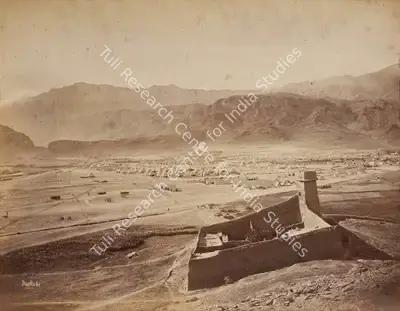 John Burke (Photographer), Landi Kotal Camp, 1878, Antiquarian Photograph