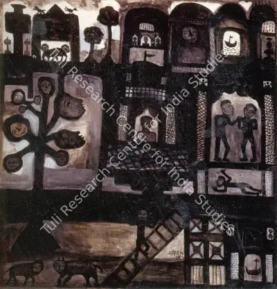 Madhavi Parekh (Artist), Untitled, 1995, Painting