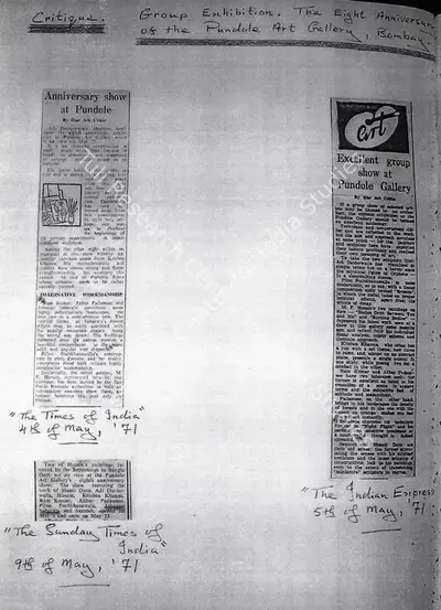 Imaginative workmanship, 1971, Newspaper Clipping