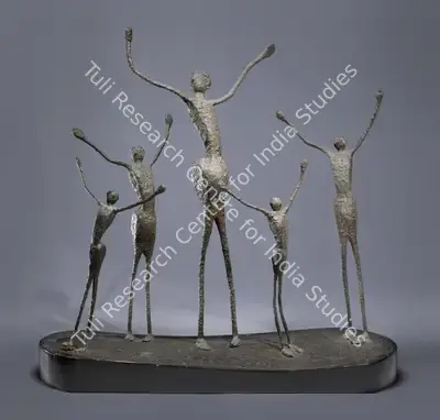 Amar Sehgal (Artist), Uprising, 1957, Sculpture