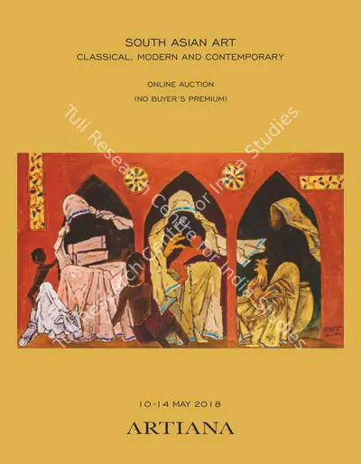 Artiana (Auction House), South Asian Art, 2018, Auction Catalogue