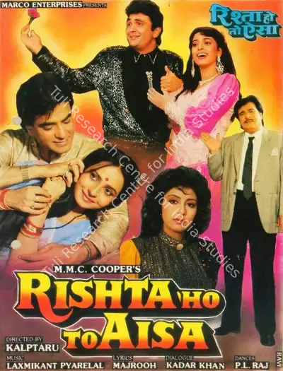 M. M. C. Cooper (Producer), Rishta Ho To Aisa, 1992, Song-Synopsis Booklet