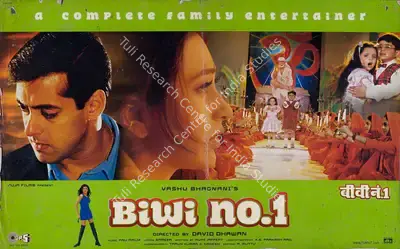 K. S. Prakash Rao (Cinematographer), Biwi No 1, 1999, Lobby Card