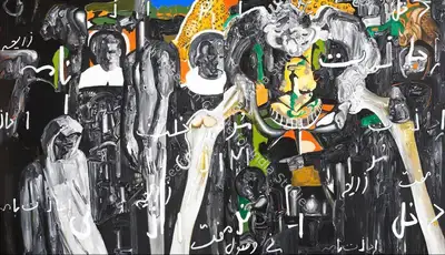 Probir Gupta (Artist), Free Passage, 2007, Painting