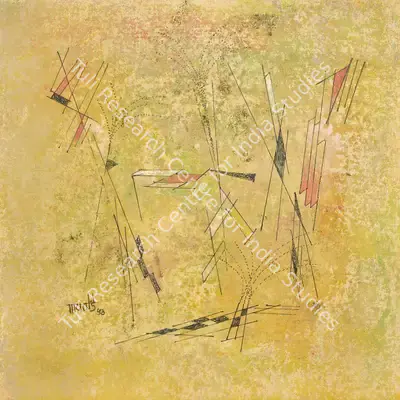 V.S. Gaitonde (Artist), Untitled, 1953, Painting