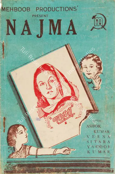 Mehboob (Director), Najma, 1943, Song-Synopsis Booklet