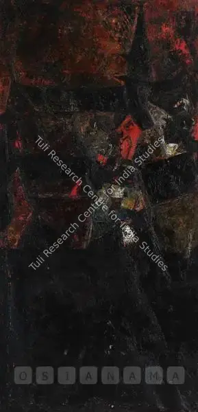 S.H. Raza (Artist), Untitled, 1956, Painting