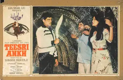 N.V. Srinivas (Cinematographer), Teesri Ankh, 1982, Lobby Card
