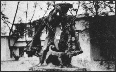 Ramkinkar Baij (Artist), Santhal Family, 1938, Painting