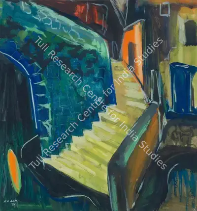 H.A. Gade (Artist), Untitled, 1950, Painting