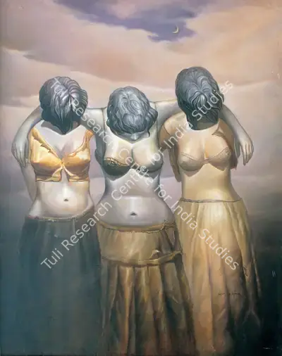 Wasim Kapoor (Artist), Victims Ii, 1985, Painting
