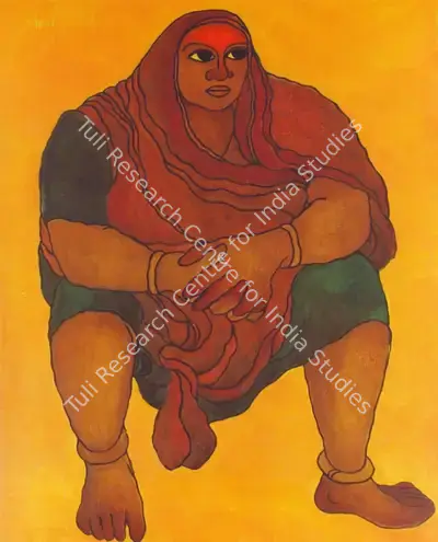 Pramod Ganapatey (Artist), Untitled, 2007, Painting