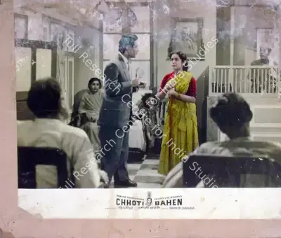 Dwarka Divecha (Cinematographer), Chhoti Bahen, 1959, Lobby Card