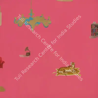 Manjunath Kamath (Artist), Tiger on Tiger Skin, 2005, Painting