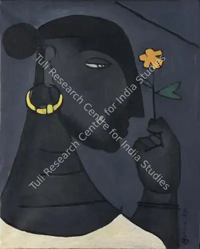Biren De (Artist), Malabar Belle, 1955, Painting