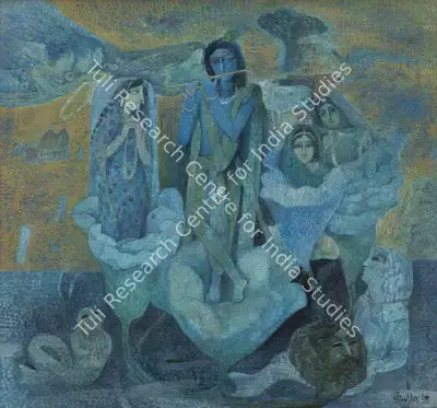 Arup Das (Artist), Untitled, 1998, Painting