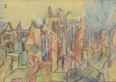 S.K. Bakre (Artist), Untitled, Painting