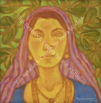 A. Ramachandran (Artist), Study from Rajasthan, 2005, Painting
