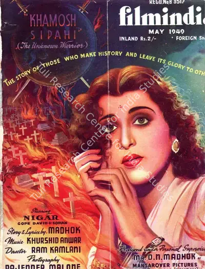 Baburao Patel (Editor), Filmindia, 1949, Magazine