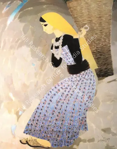 N.S. Bendre (Artist), Untitled, 1971, Painting