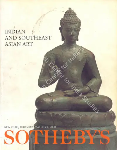 Sotheby's (Auction House), Indian and Southeast Asian Art, 2000, Auction Catalogue
