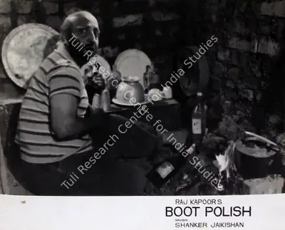 Taru Dutt (Cinematographer), Boot Polish, 1954, Lobby Card