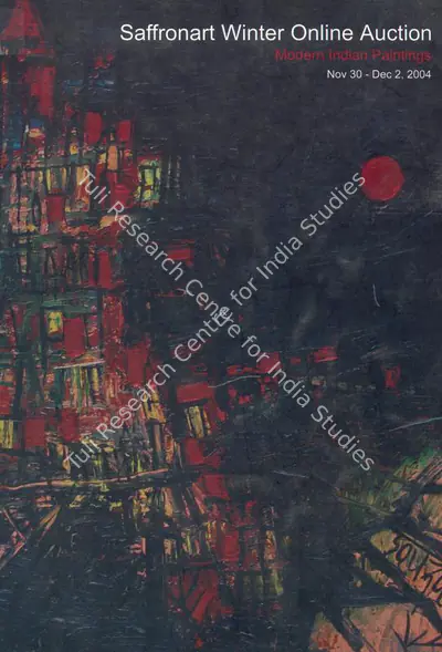 Saffronart (Auction House), Modern Indian Paintings, 2004, Auction Catalogue