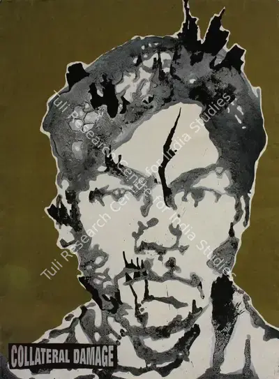 Jitish Kallat (Artist), Collateral Damage, 2003, Painting