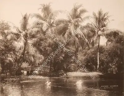 Studio Clifton & Co. (Photographic Studio), Victoria Gardens Bombay, 1900, Antiquarian Photograph