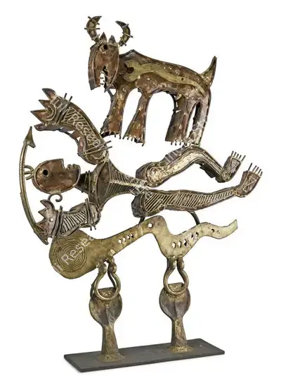 Nandagopal, S. (Artist). Untitled, n.d. | Sculpture, AG.Onl/21.06.23, 2023 · Asta Guru