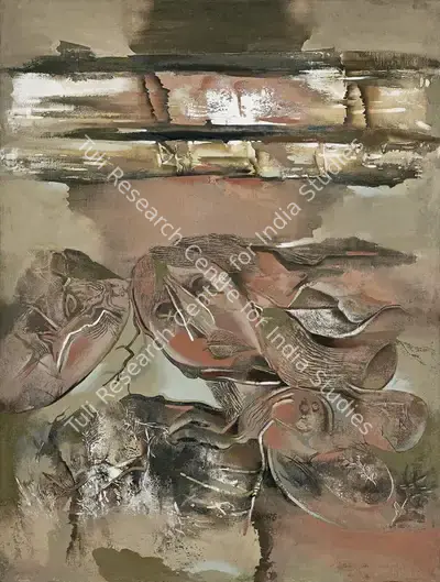 Gopal S. Adivrekar (Artist), Untitled, 1985, Painting